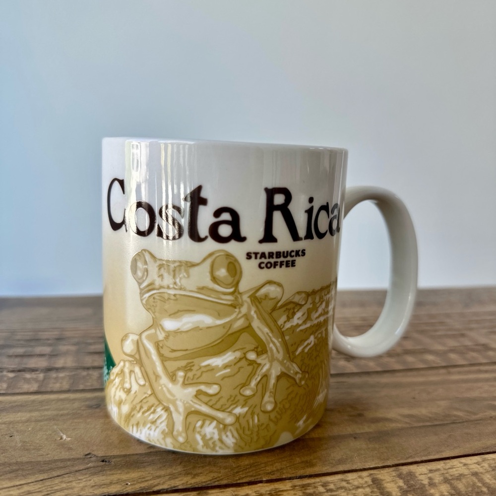 Starbucks Costa Rica Mug - Tan and White